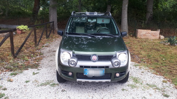 Fiat panda cross bloccaggio differenziale