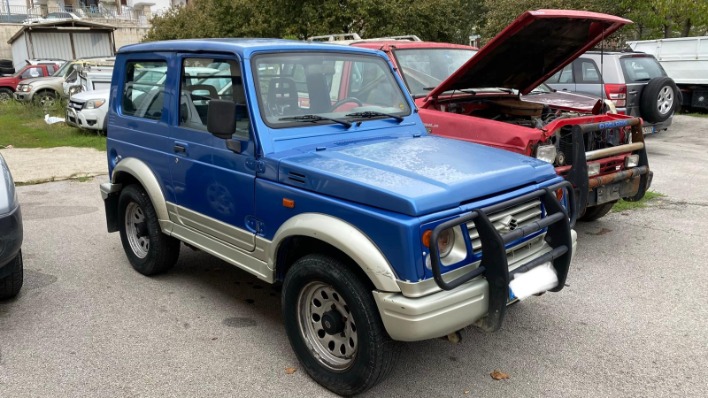 "SUZUKI SAMURAI 1.3 METANO ANNO 2000 AUTOCARRO 2 POSTI"