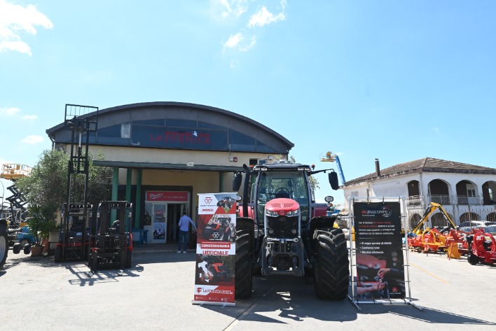 "TRATTORE MASSEY FERGUSON 7S.155"