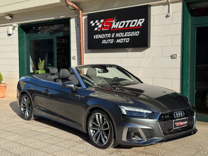 "AUDI A5 CABRIO 40 TDI QUATTRO 204 CV MHEV S LINE S-TRONIC"