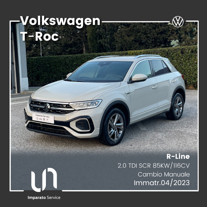 "Volkswagen T-Roc 2.0 TDI SCR R-Line 85KW\/116CV"