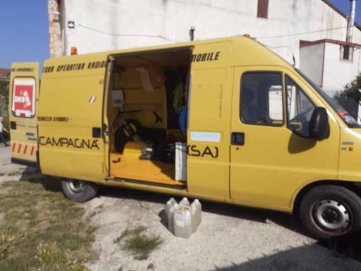 "Furgone  ducato  attrezzato  per pulizia  stradale"