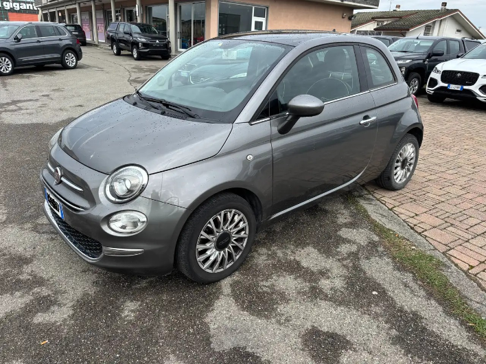 "Fiat 500 1.2 Lounge tetto pan. OK NEOPATENTATI"
