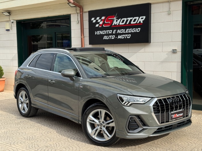 "Audi Q3 35 TDI S LINE S-TRONIC TETTO\/PELLE\/MATRIX\/LED"