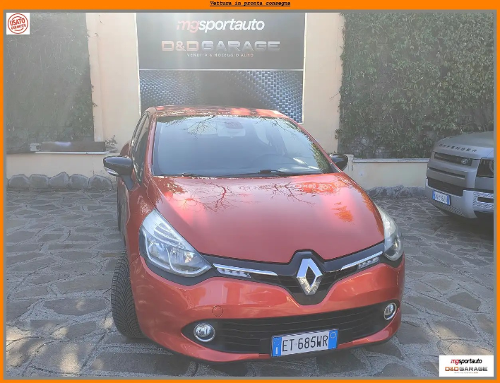 "Renault Clio Clio IV 5p 1.5 dci energy90cv edc GARANZIA 12 MESI"