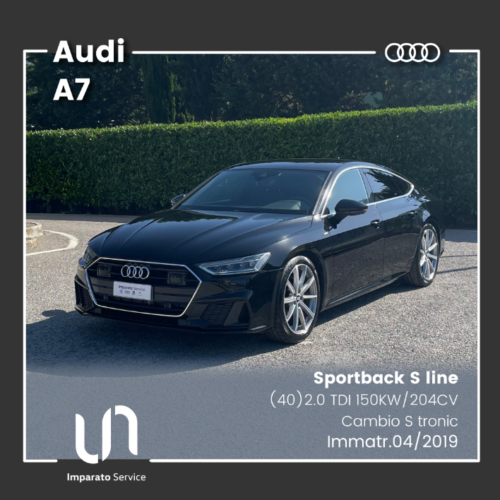 "Audi A7 Sportback (40) 2.0 TDI S line 150KW\/204CV"