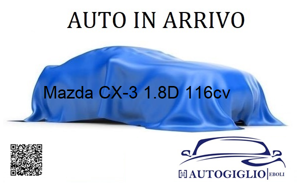 "Mazda CX-3 1.8D 116cv Skyactiv-D Exceed Automatica anno 2019"