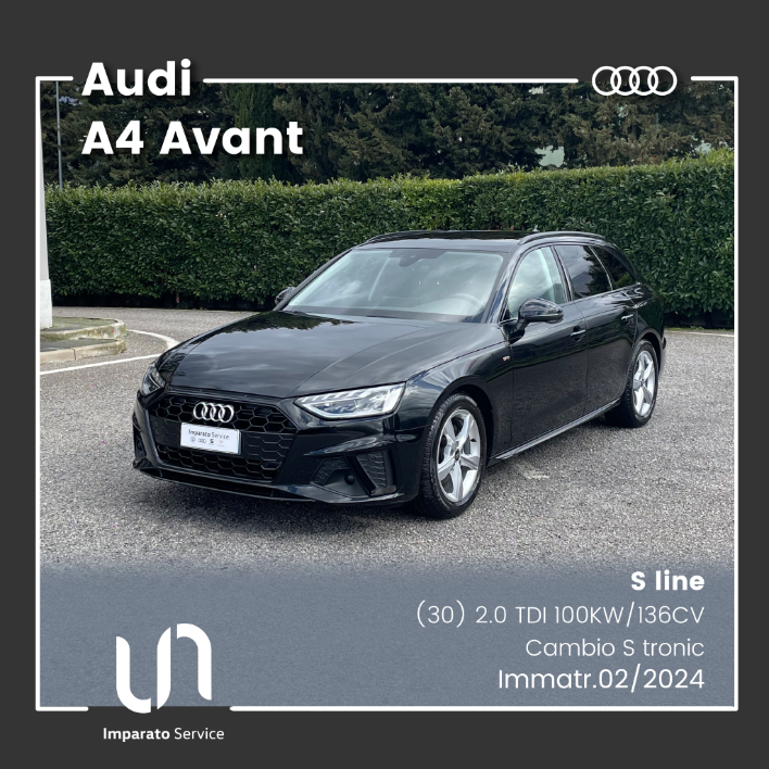 "Audi A4 Avant (30) 2.0 TDI S tronic S line 100KW\/136CV"