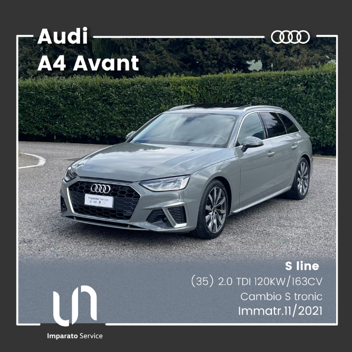 "Audi A4 Avant (35) 2.0 TDI S tronic S line 120KW\/163CV"
