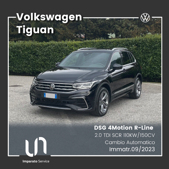 "Volkswagen Tiguan 2.0 TDI SCR DSG R-Line 4Motion 110KW\/150CV"