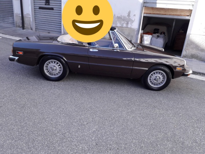 "Duetto  Alfa Romeo Spider veloce Inscritta ASI"