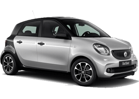 Autonoleggio Smart Forfour Automatica ,Prezzo da 31,92Euro\giorno