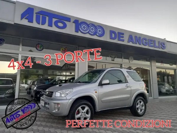 "Toyota RAV 4 2.0 D-4D 4x4 3 PORTE * MAI PERCORSO FUORISTRADA *"