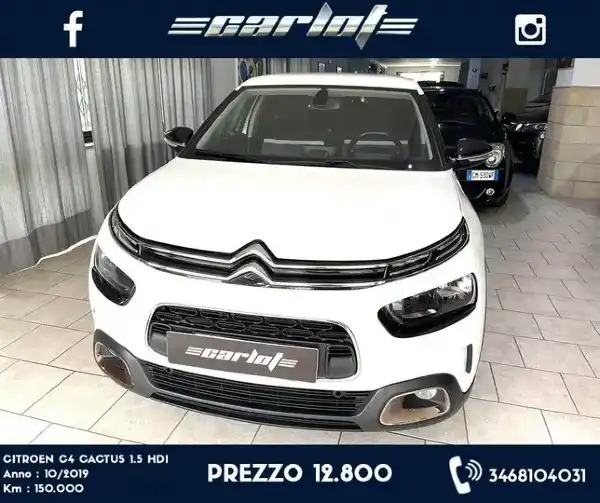 "Citroen C4 C4 Cactus 1.5 bluehdi Shine s"