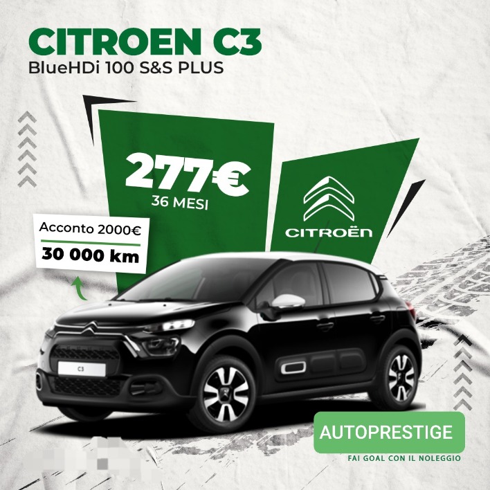 "CITROEN C3 Blue HDI 100 S&S Plus"