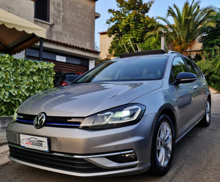 "Vw Golf 7,5 Var. EXECUTIVE 1.4TGI Full led*Tetto apribile*Uniproprietario"