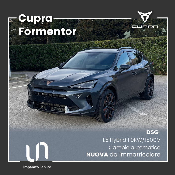"Cupra Formentor 1.5 Hybrid DSG 110KW\/150CV"
