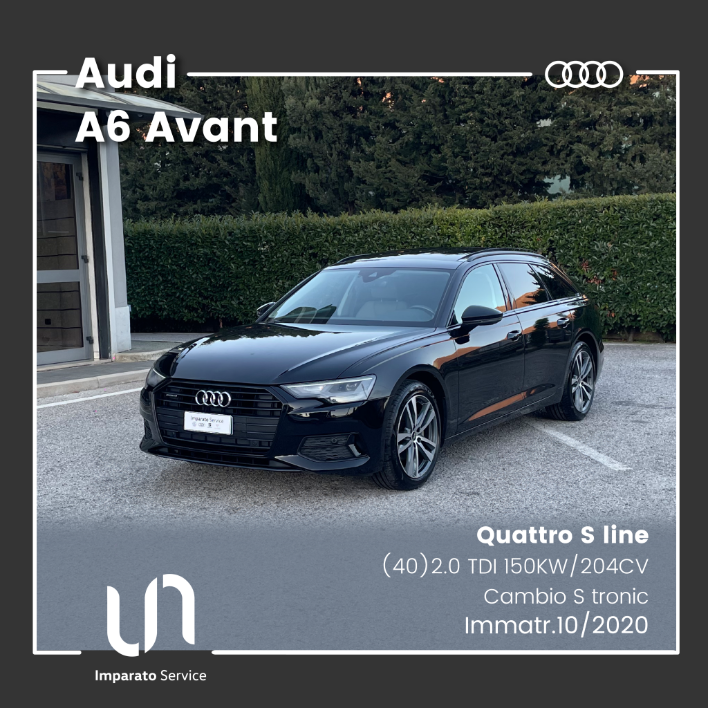 "Audi A6 Avant (40) 2.0 TDI S tronic S line quattro 150KW\/204CV"