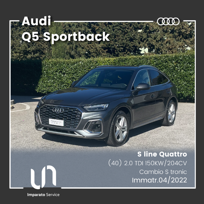 "Audi Q5 Sportback (40) 2.0 TDI S tronic S line Quattro 150KW\/204CV"