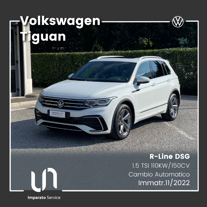 "Volkswagen Tiguan 1.5 TSI DSG R-Line 110KW\/150CV"