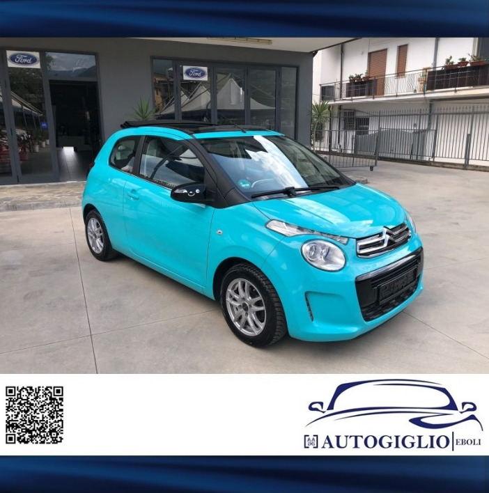 "Citroen C1 1.2i 82cv Cabrio anno 2017"