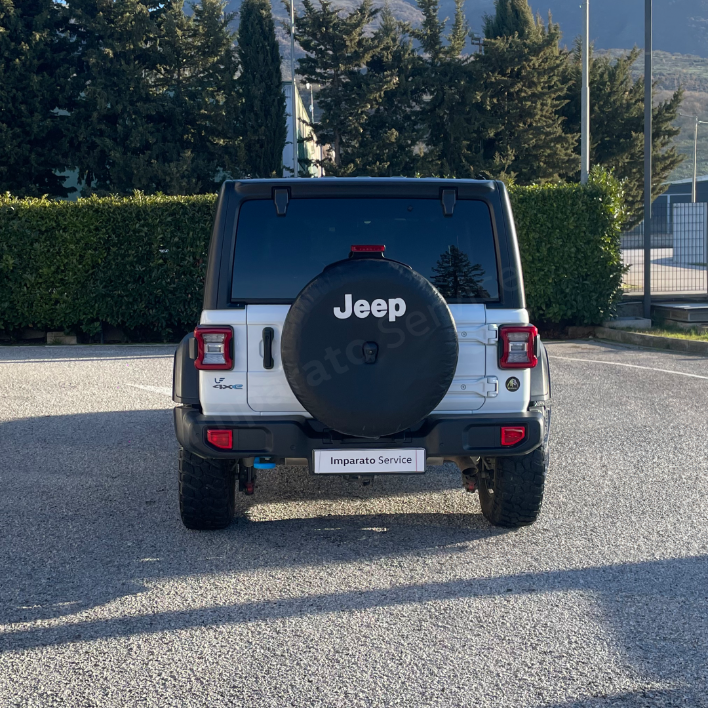 Jeep Wrangler 4p Unlimited 2.0 PHEV 4xe Rubicon 280KW/380CV - immagine 3