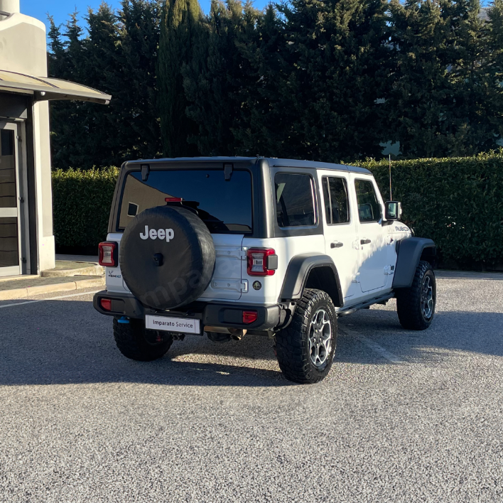 Jeep Wrangler 4p Unlimited 2.0 PHEV 4xe Rubicon 280KW/380CV - immagine 4