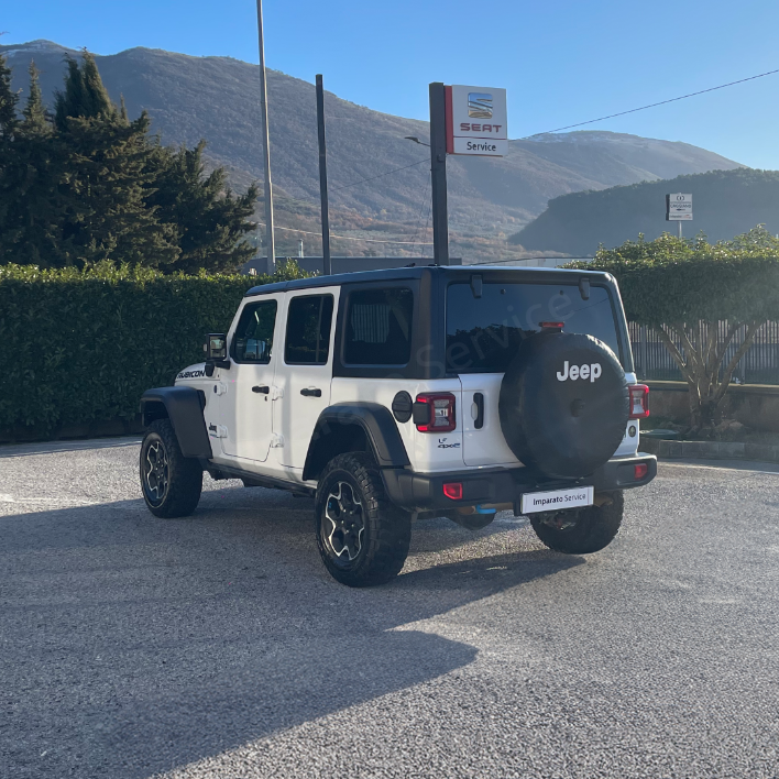 Jeep Wrangler 4p Unlimited 2.0 PHEV 4xe Rubicon 280KW/380CV - immagine 5