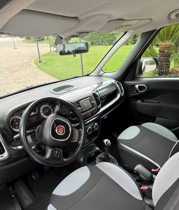 Fiat 500L 1.3 diesel anno 2017 motore nuovo con fa - immagine 5